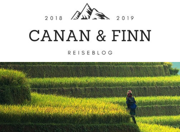 Screenshot des Blogs von Canan und Finn